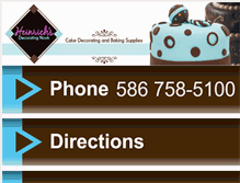 Tablet Screenshot of heinrichsdecoratingnook.com